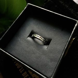 VERAMEAT Rune of Dawn Ring Silver Adjustable Size
